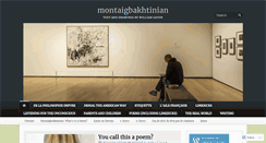 Desktop Screenshot of montaigbakhtinian.com